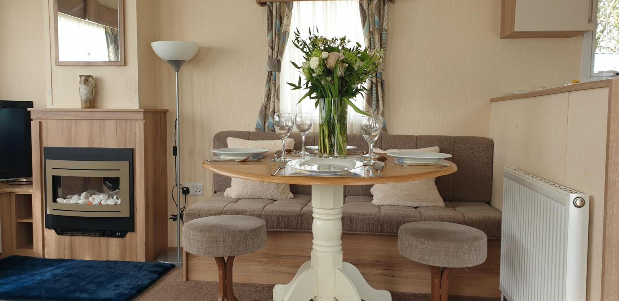 הוילה סירנססטר Caravan In The Cotswolds חדר תמונה